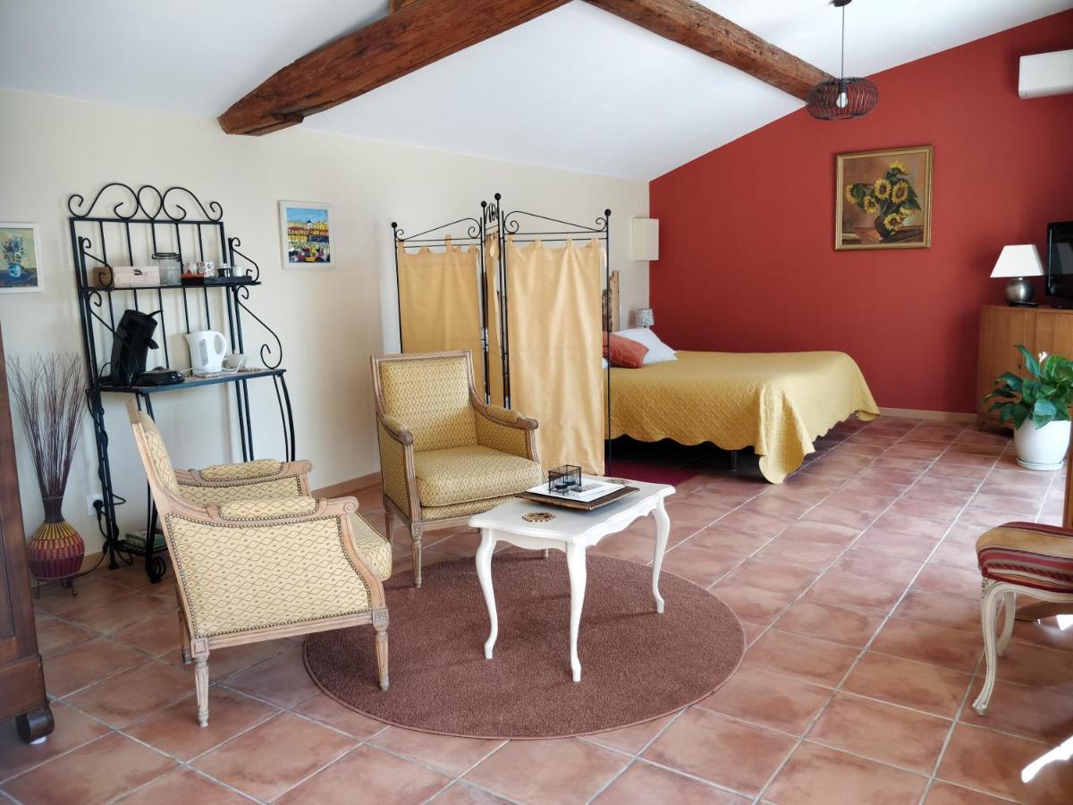 Saint-André-de-Roquelongue Chambre D'Hotes La Romaine מראה חיצוני תמונה